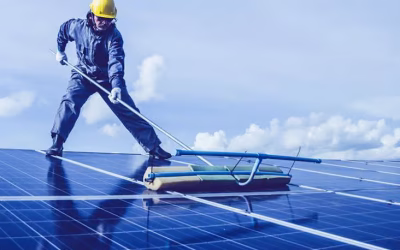Nettoyer régulièrement ses panneaux solaires